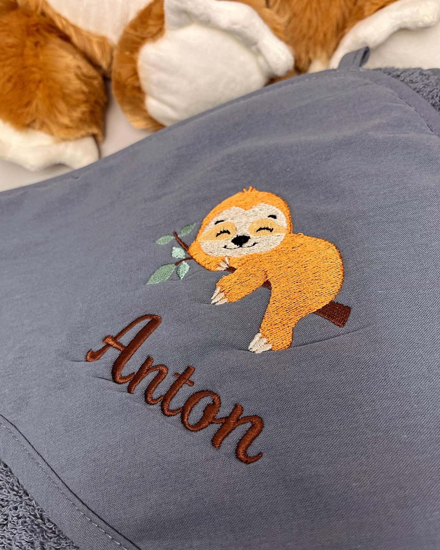 Kapuzenhandtuch FAULTIER