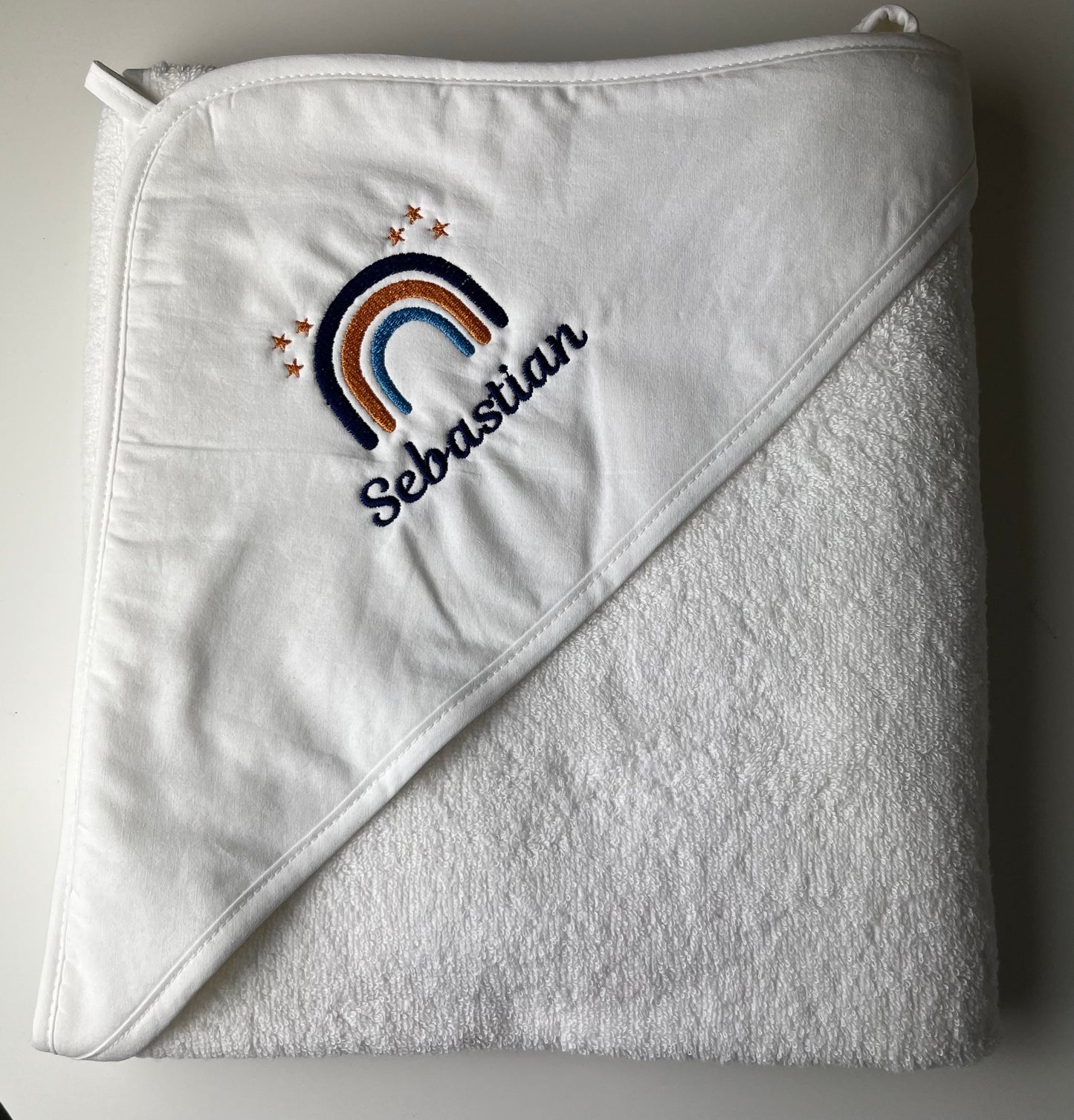 Kapuzenhandtuch REGENBOGEN Jungs