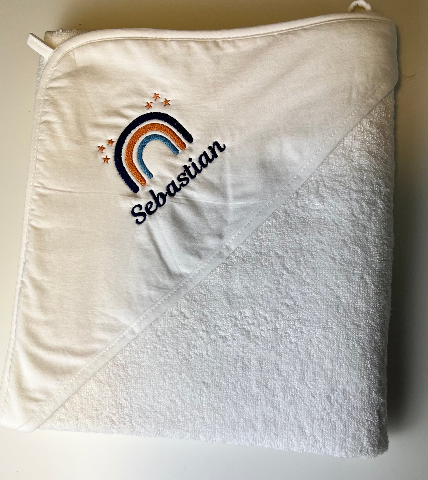 Kapuzenhandtuch REGENBOGEN Jungs