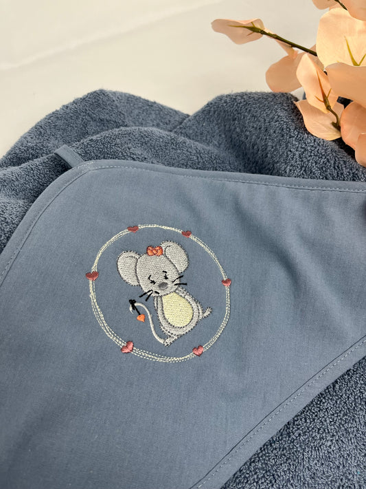 Kapuzenhandtuch MAUS