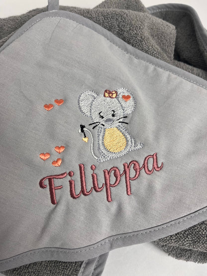 Kapuzenhandtuch MAUS