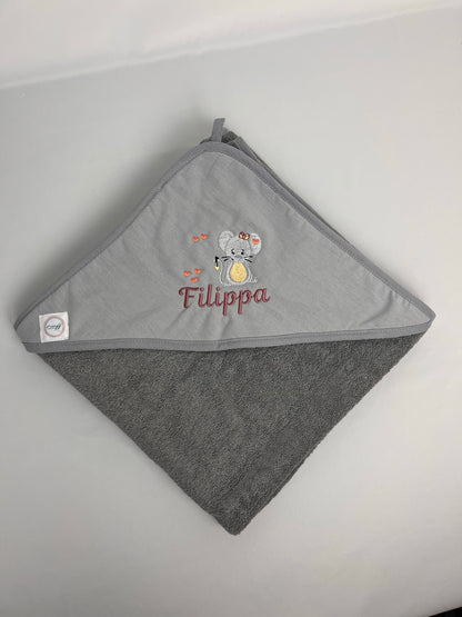 Kapuzenhandtuch MAUS