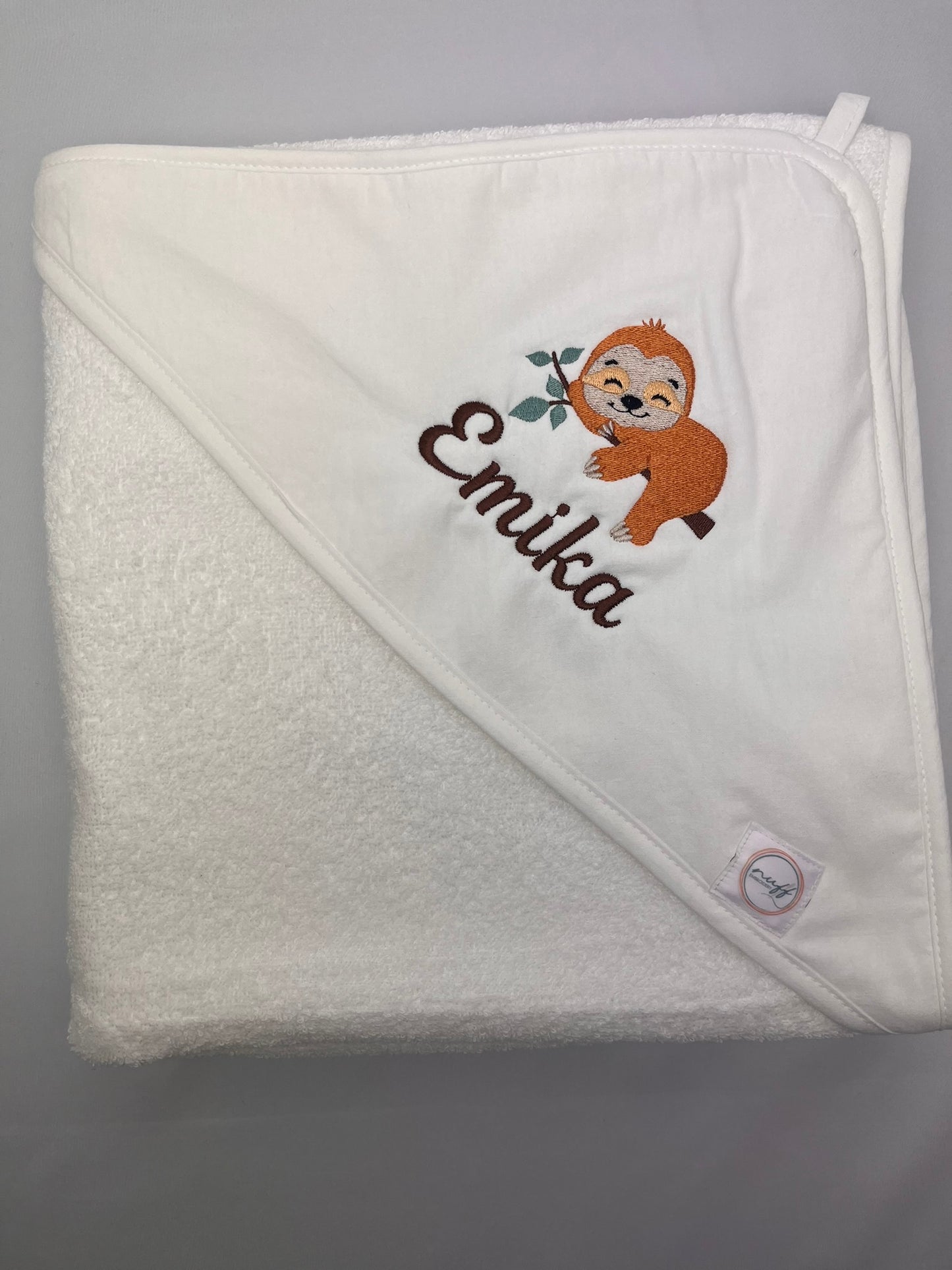 Kapuzenhandtuch FAULTIER