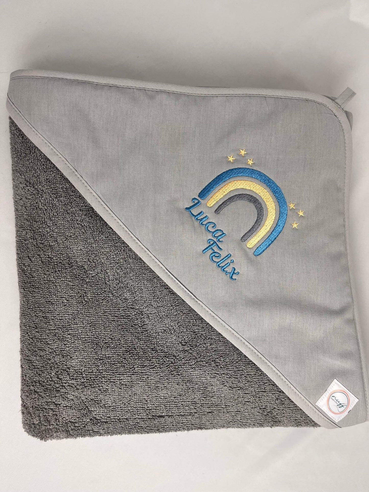 Kapuzenhandtuch REGENBOGEN Jungs