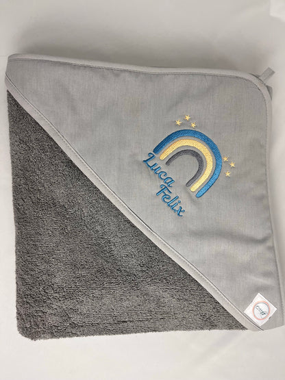 Kapuzenhandtuch REGENBOGEN Jungs