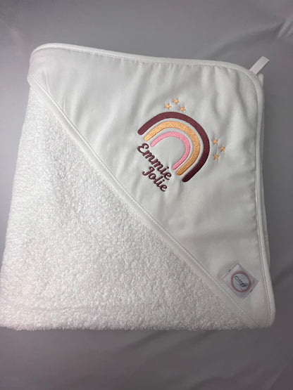 Kapuzenhandtuch REGENBOGEN Mädchen