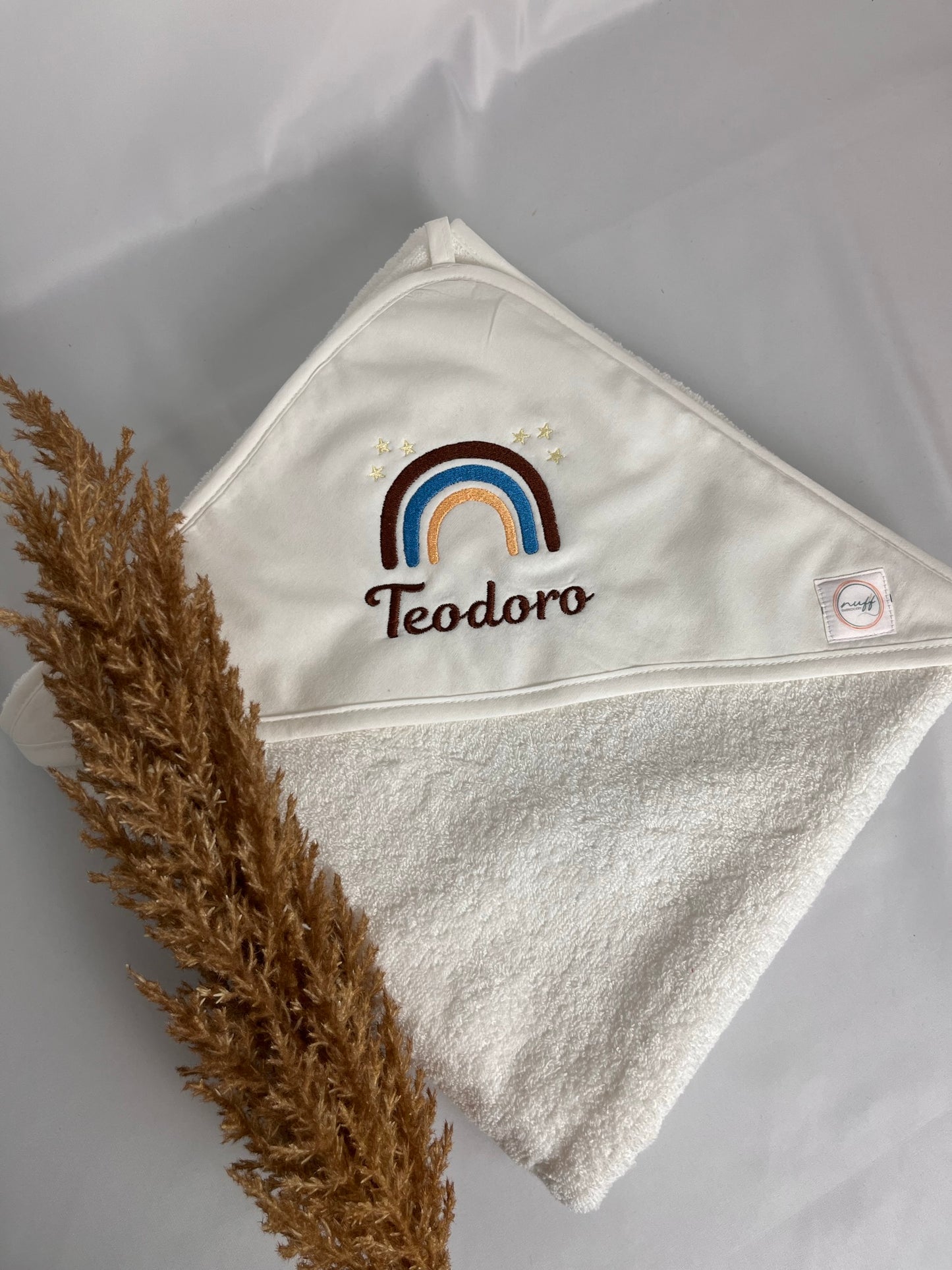 Kapuzenhandtuch REGENBOGEN Jungs