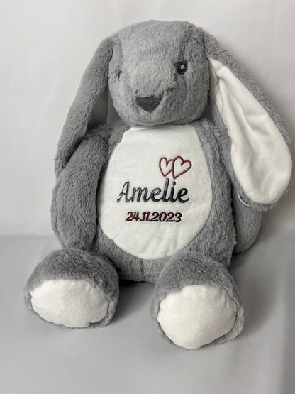 Kuscheltier mit WUNSCHTEXT