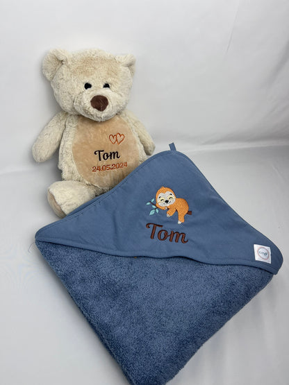 Kapuzenhandtuch FAULTIER