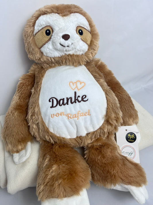 Kuscheltier mit WUNSCHTEXT