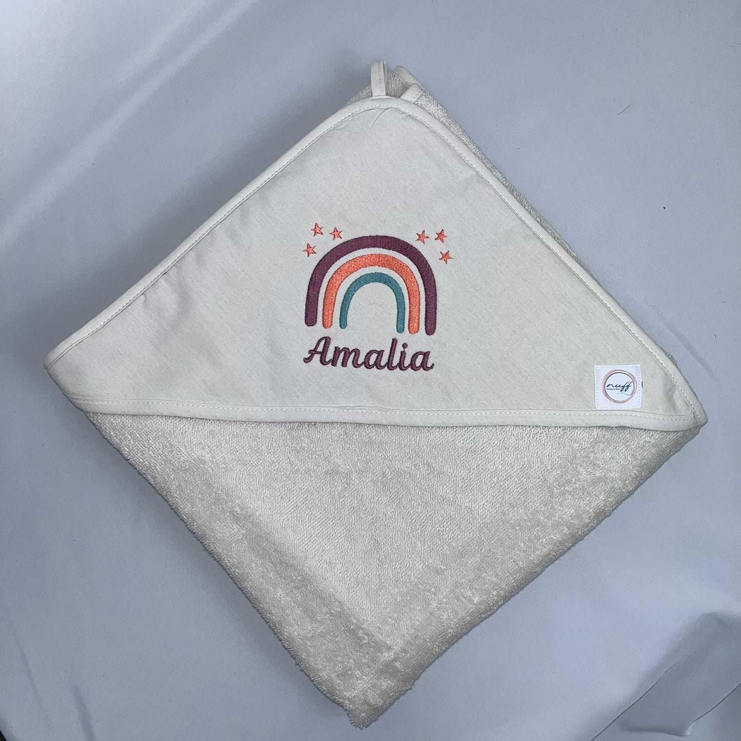 Kapuzenhandtuch REGENBOGEN Mädchen