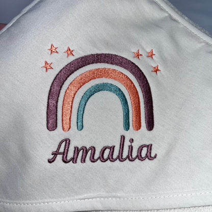 Kapuzenhandtuch REGENBOGEN Mädchen