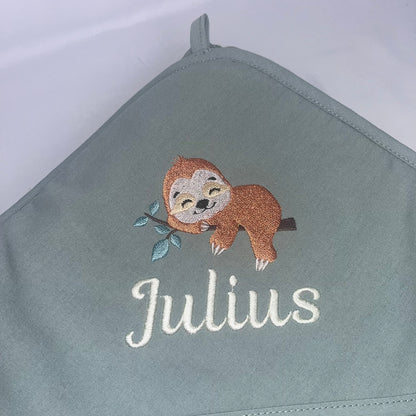 Kapuzenhandtuch FAULTIER