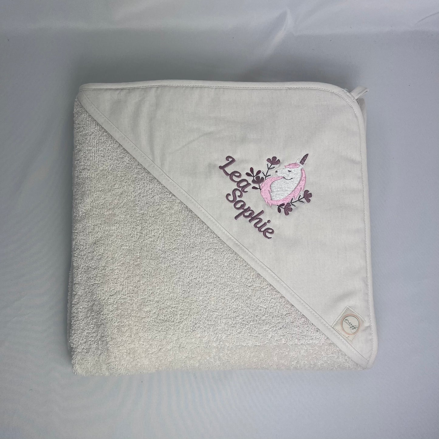 Kapuzenhandtuch EINHORN