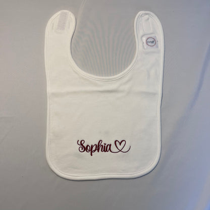 Babylätzchen "Name"